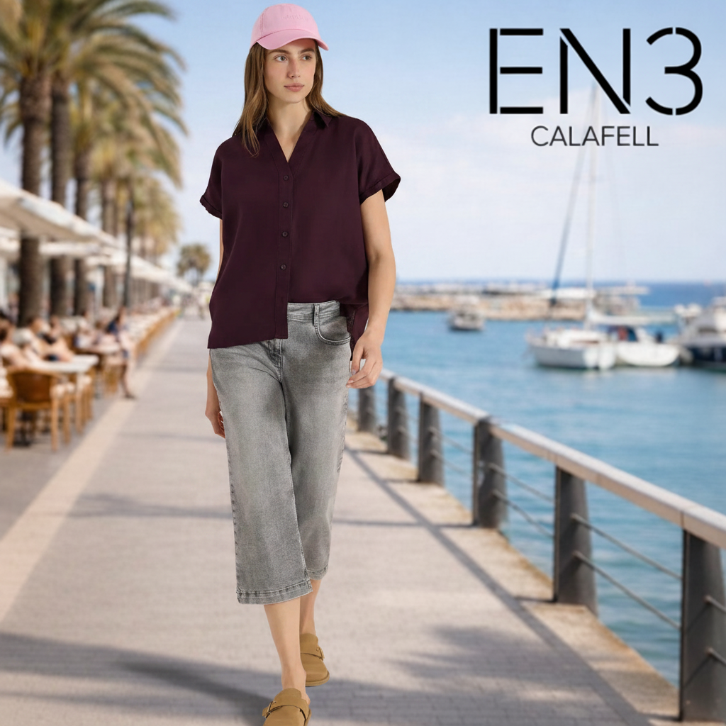 CECIL BLUSA DE LINO
