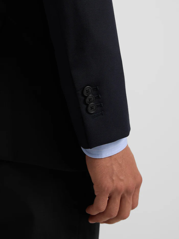 AMERICANA TRAJE NATURAL AZUL CLARO