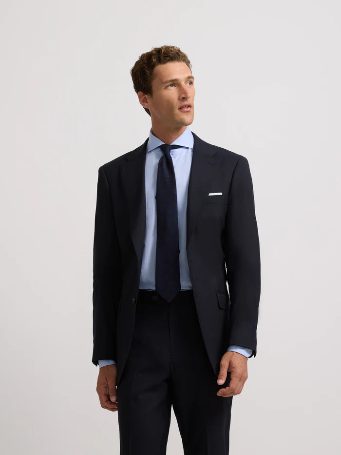 AMERICANA TRAJE NATURAL AZUL CLARO