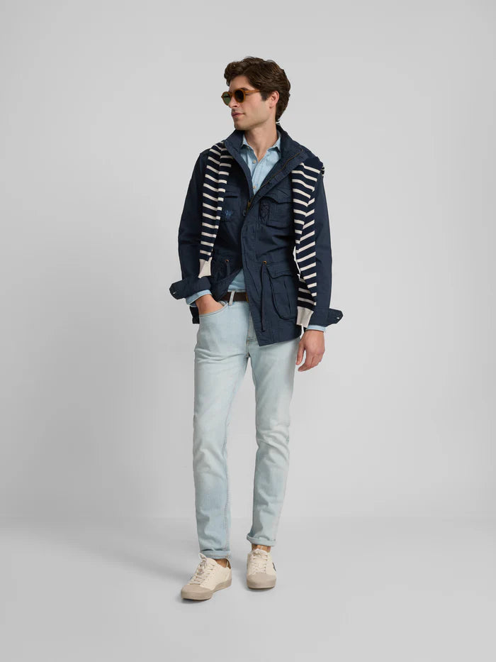 SILBON PARKA CORTE CLASICO ESTILO MILITAR