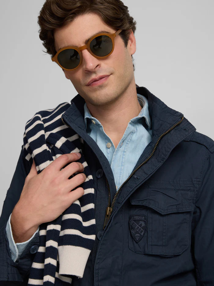 SILBON PARKA CORTE CLASICO ESTILO MILITAR