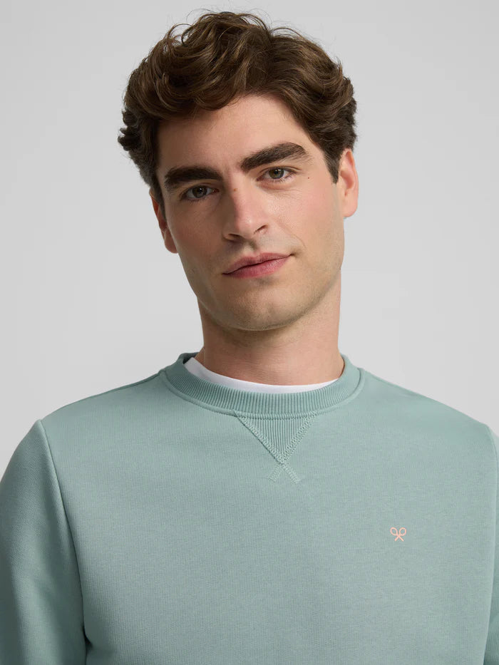 SILBON SUDADERA VERDE AGUA PRINT ETNICO