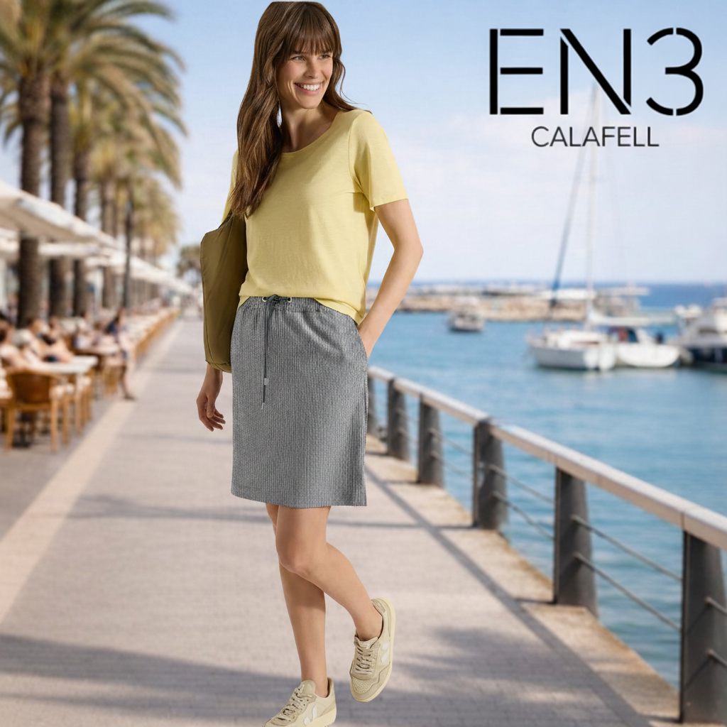 STREET ONE FALDA INFORMAL CINTURA ELASTICA
