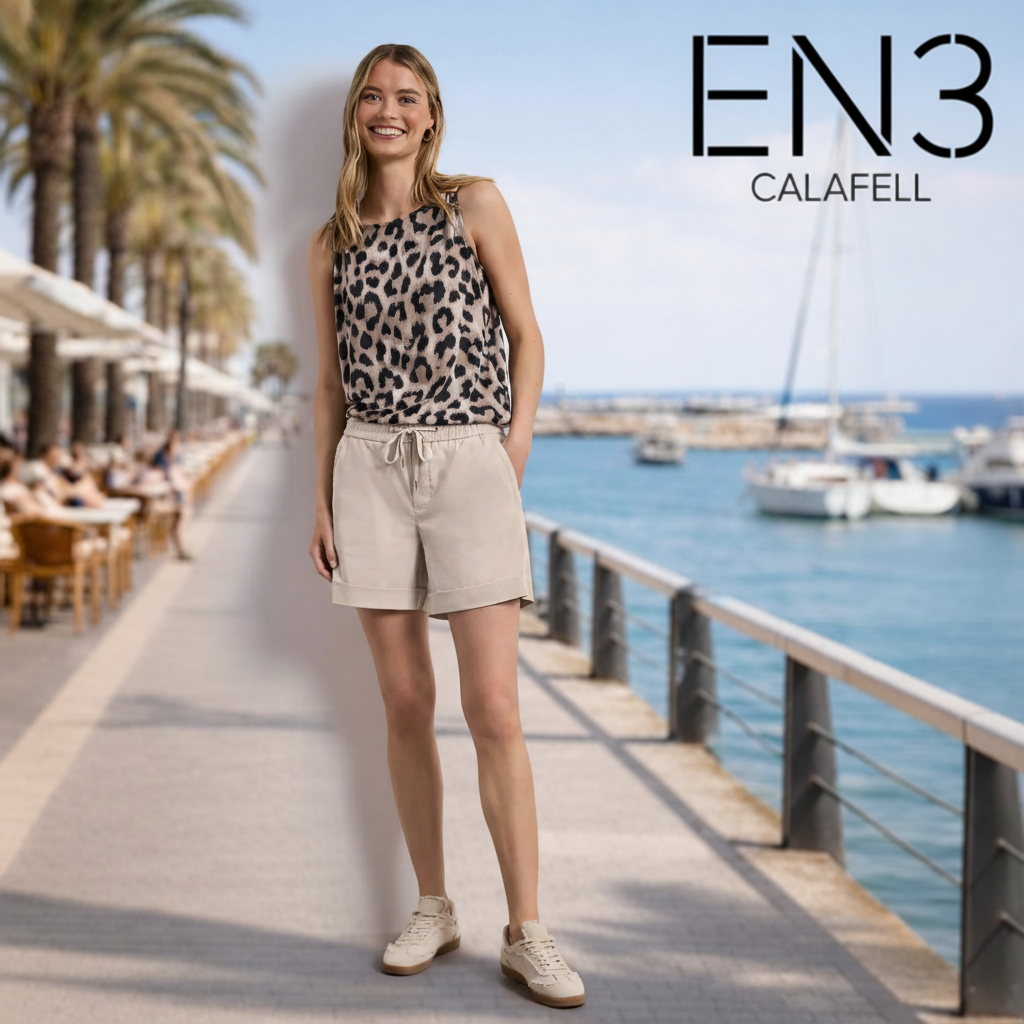 STREET ONE SHORT DE VERANO CINTURA ELASTICA