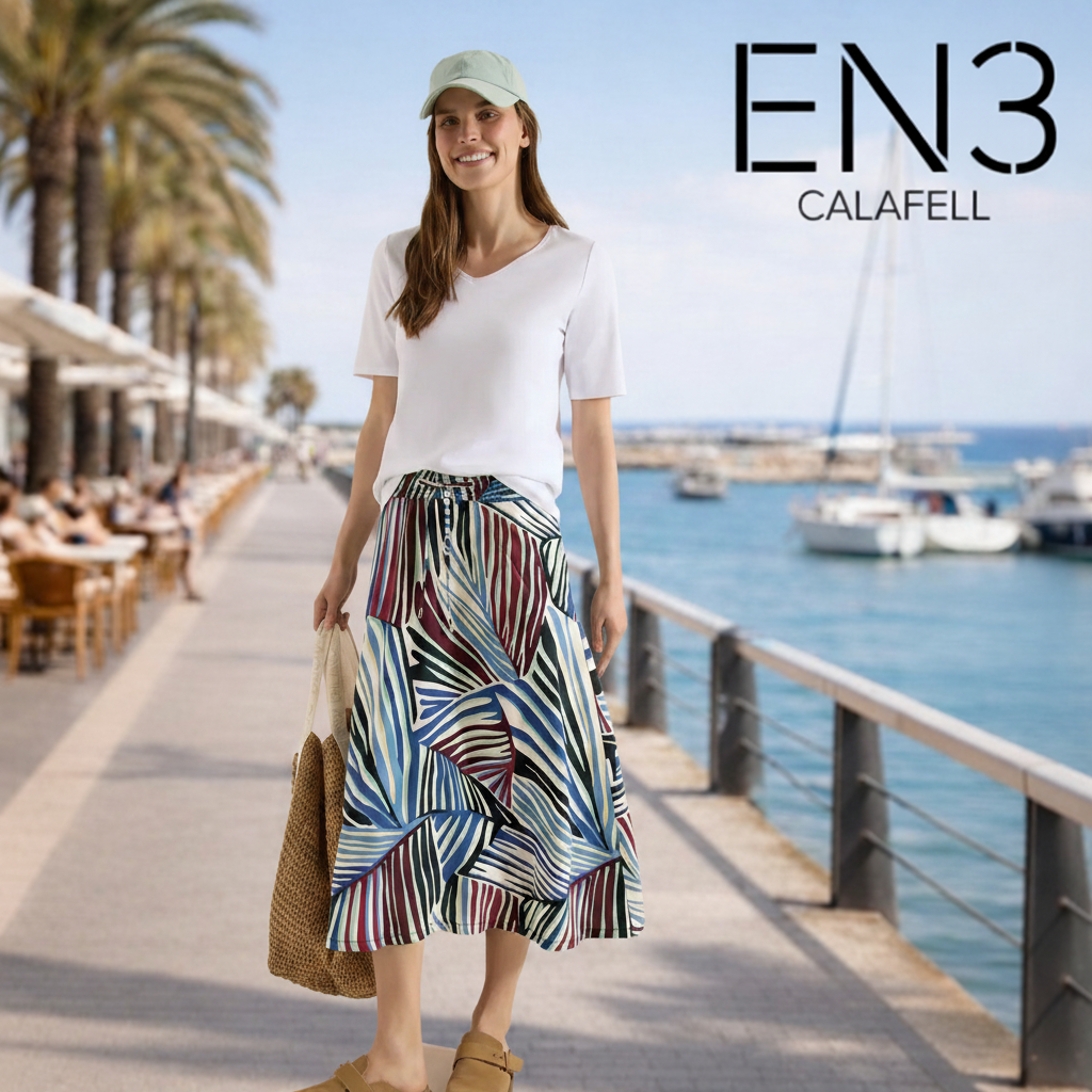 STREET ONE FALDA DE VERANO ESTAMPADA