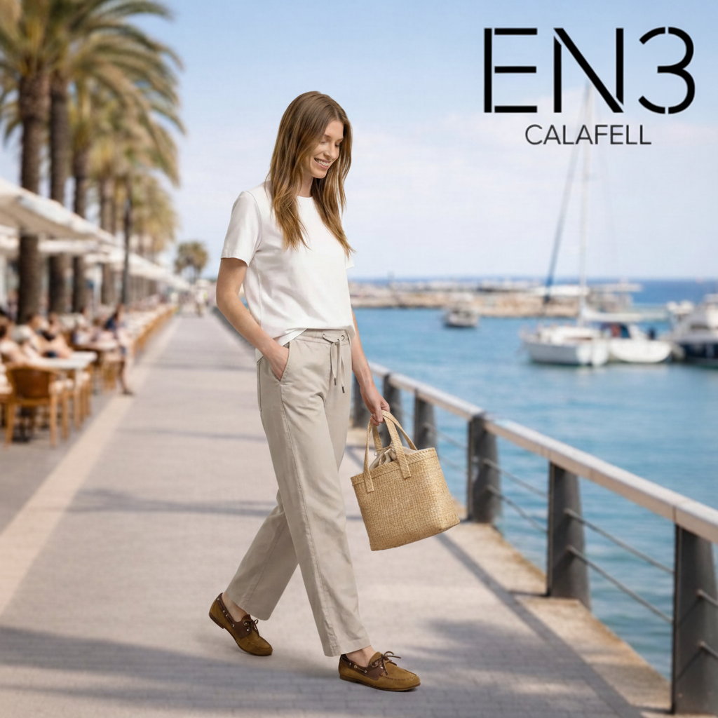 STREET ONE PANTALONES HOLGADOS CINTURA ELASTICA
