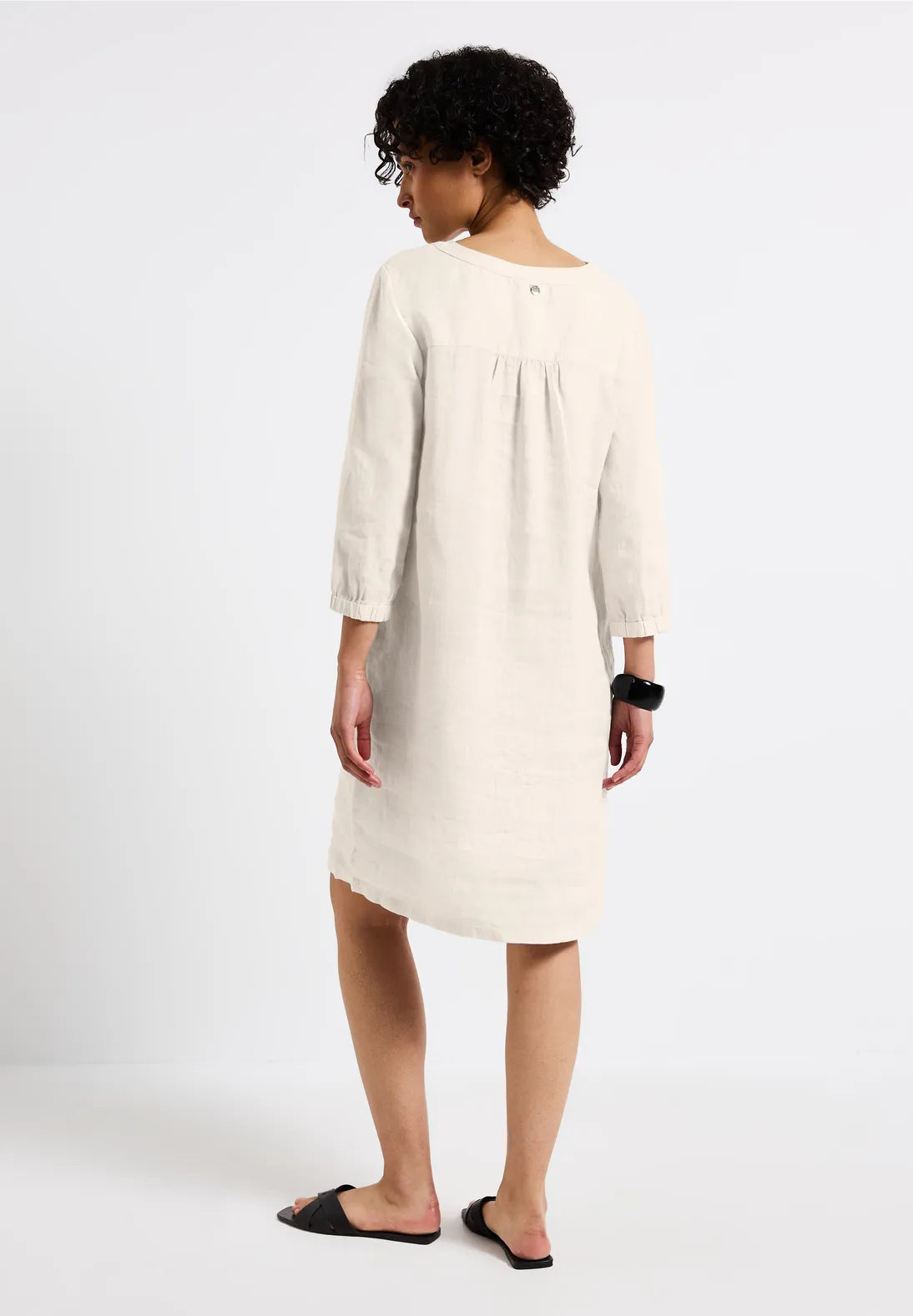 STREET ONE VESTIDO LINO MANGA 3/4