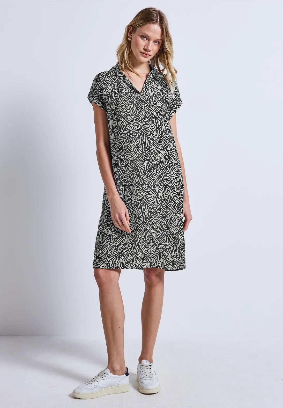 STREET ONE VESTIDO ESTAMPADO INFORMAL