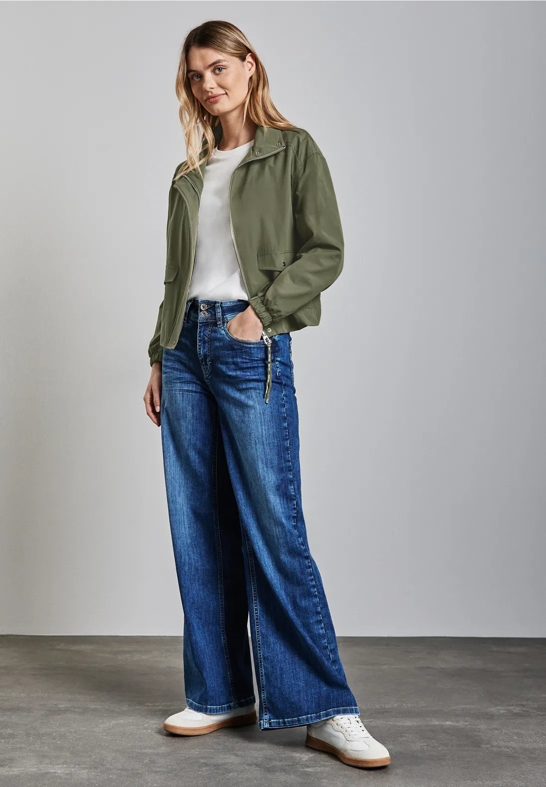 STREET ONE CHAQUETA LIGERA PUÑOS ELASTICOS