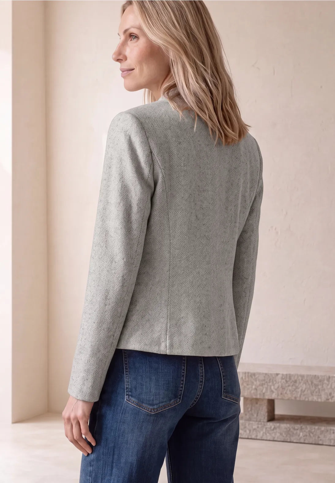 Blazer gris beige Street One. EspritCalafell