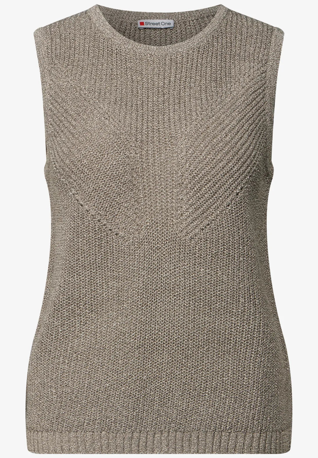 STREET ONE CAMISETA DE PUNTO ASPECTO BRILLANTE