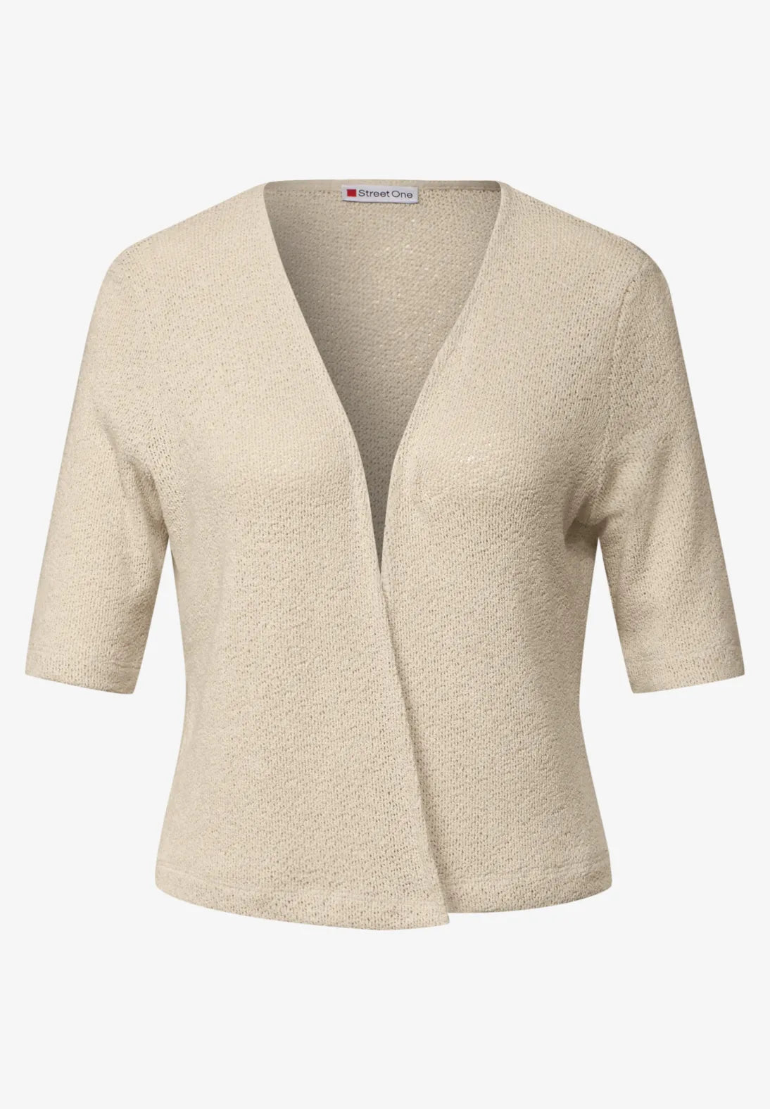 STREET ONE CARDIGAN FINO MANGA CORTA BEIGE (Copia)