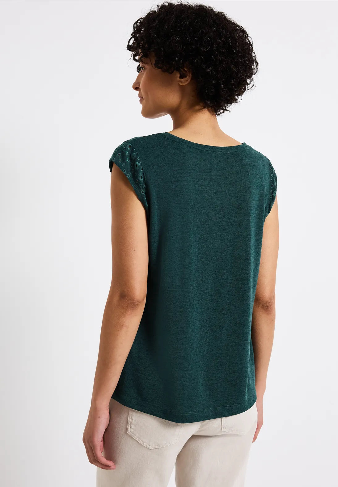STREET ONE CAMISETA DETALLES BORDADOS