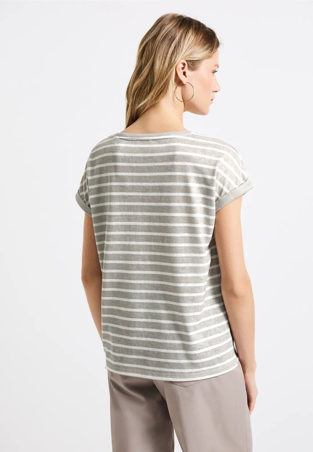 STREET ONE CAMISETARAYAS CUELLO REDONDO