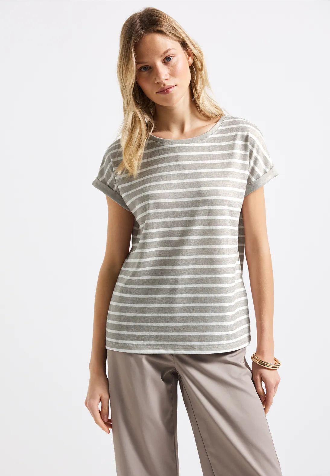 STREET ONE CAMISETARAYAS CUELLO REDONDO
