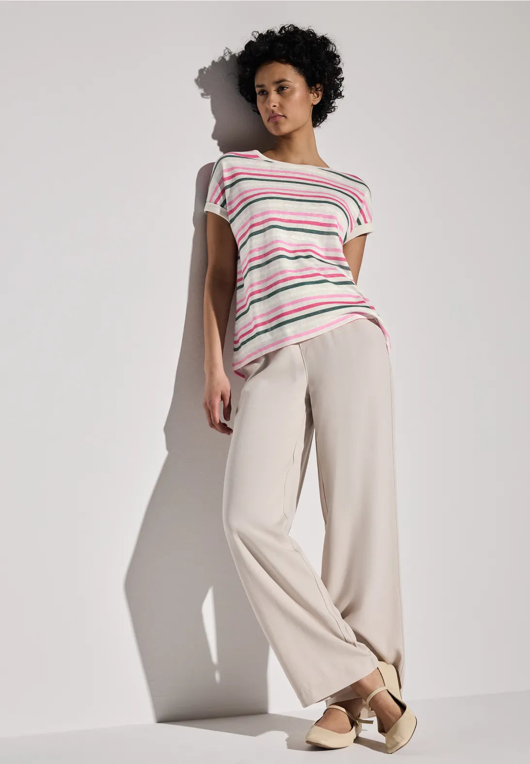 STREET ONE CAMISETA RAYAS HORIZONTALES MANGA CORTA