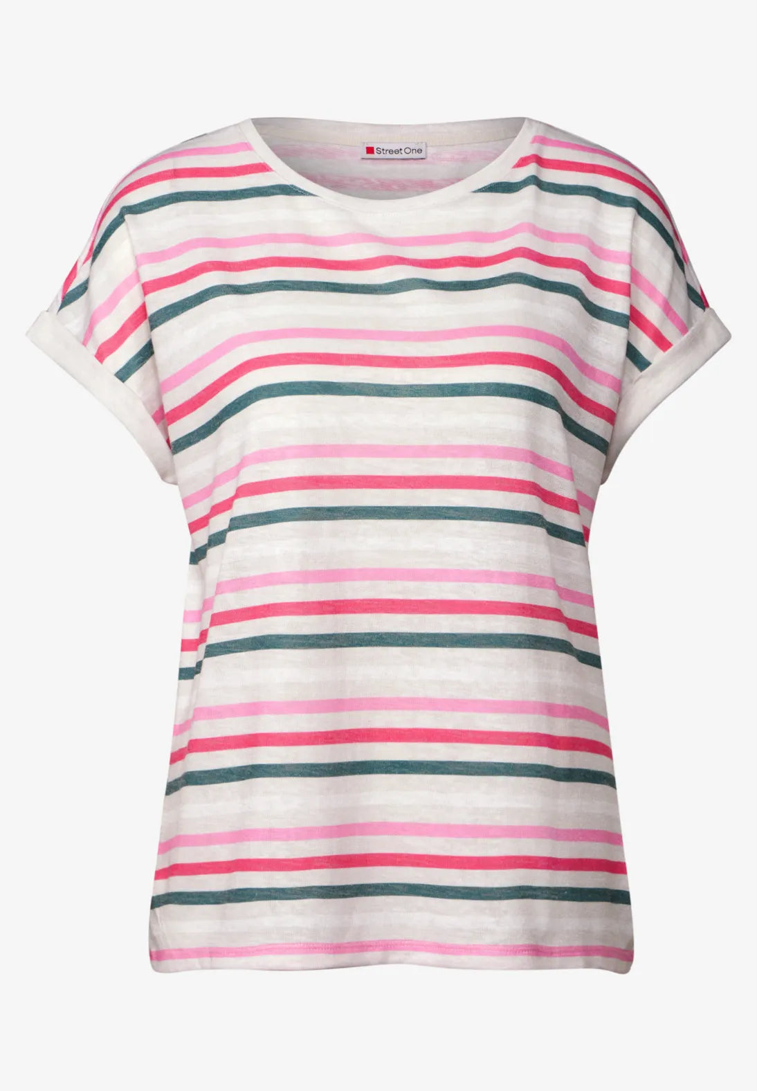 STREET ONE CAMISETA RAYAS HORIZONTALES MANGA CORTA