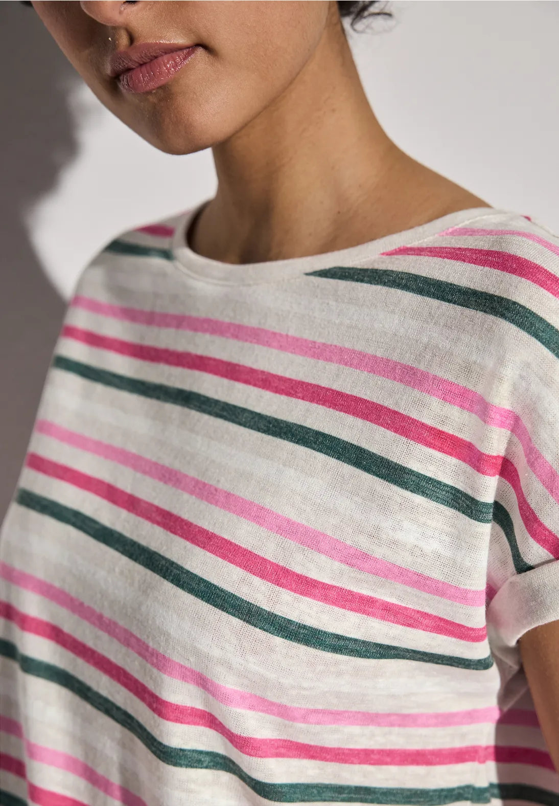 STREET ONE CAMISETA RAYAS HORIZONTALES MANGA CORTA