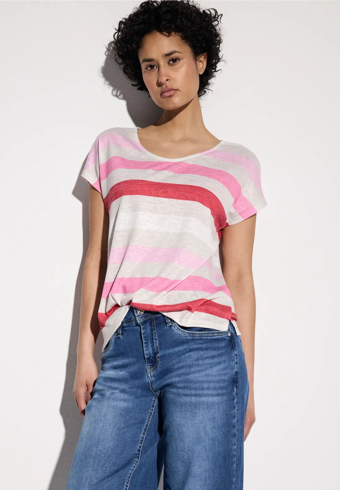 STREET ONE CAMISETA RAYAS HORIZONTALES MANGA CORTA