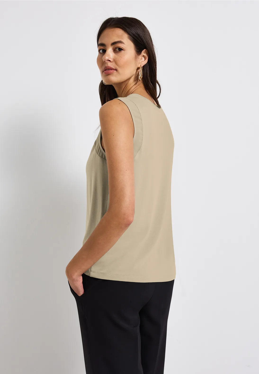 STREET ONE CAMISETA TIRANTES CON GASA EN MANGAS
