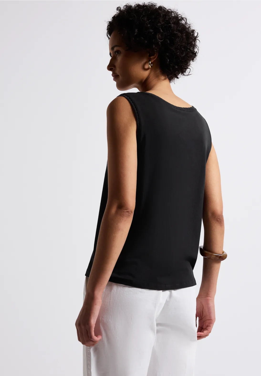 STREET ONE TOP TIRANTES NEGRO