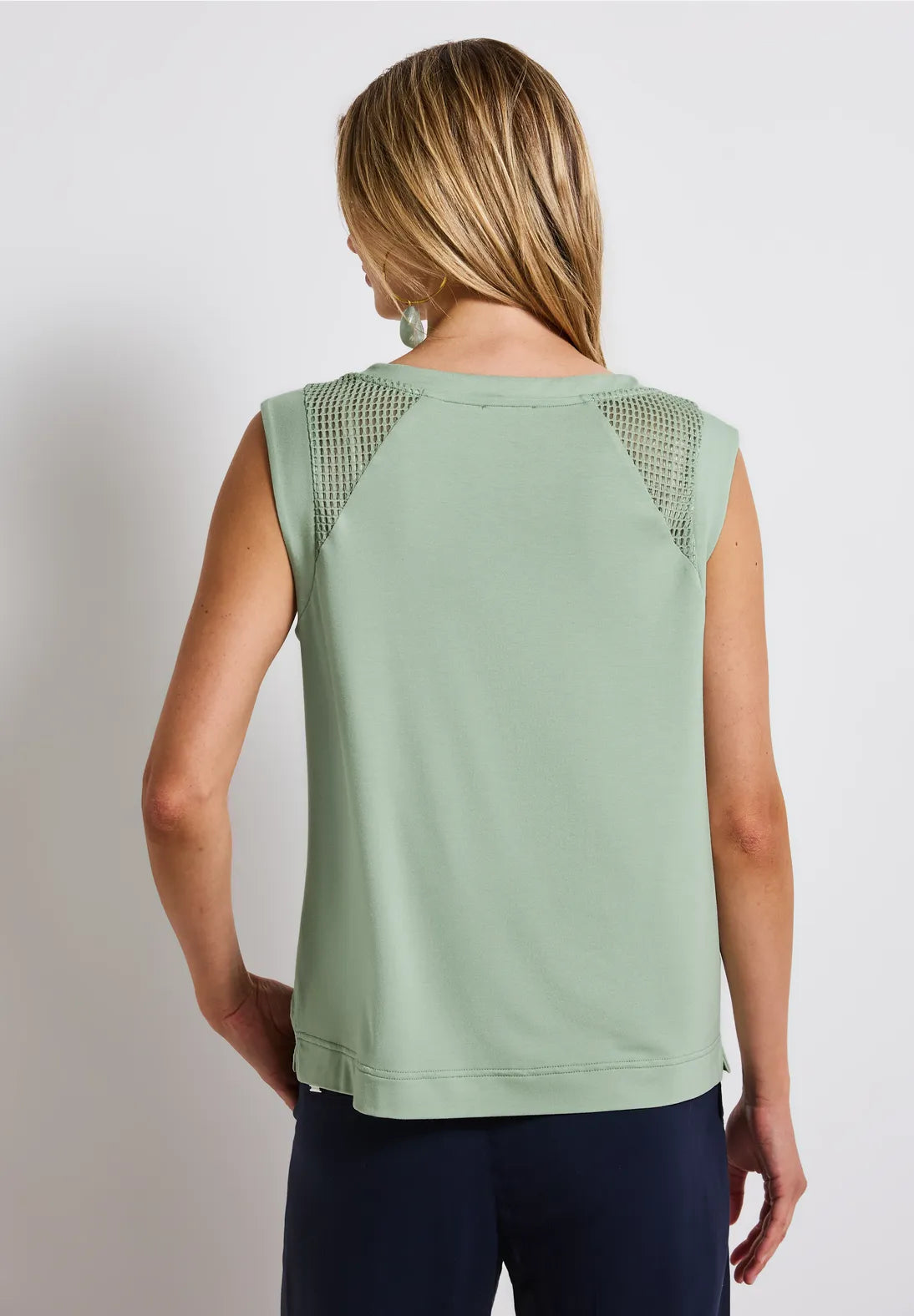 STREET ONE CAMISETA SIN MAGAS DE VISCOSA