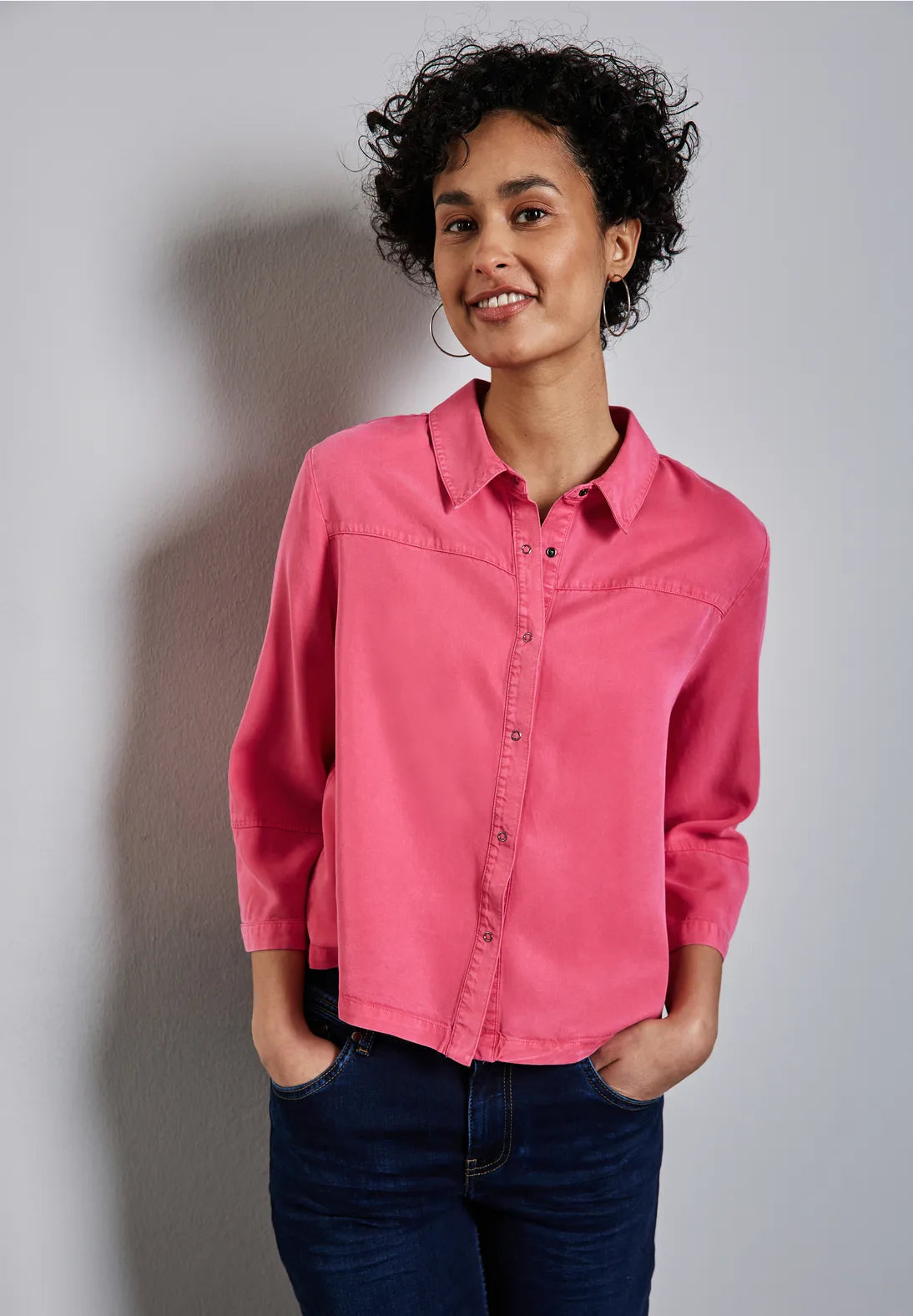 STREET ONE BLUSA ASPECTO LAVADO