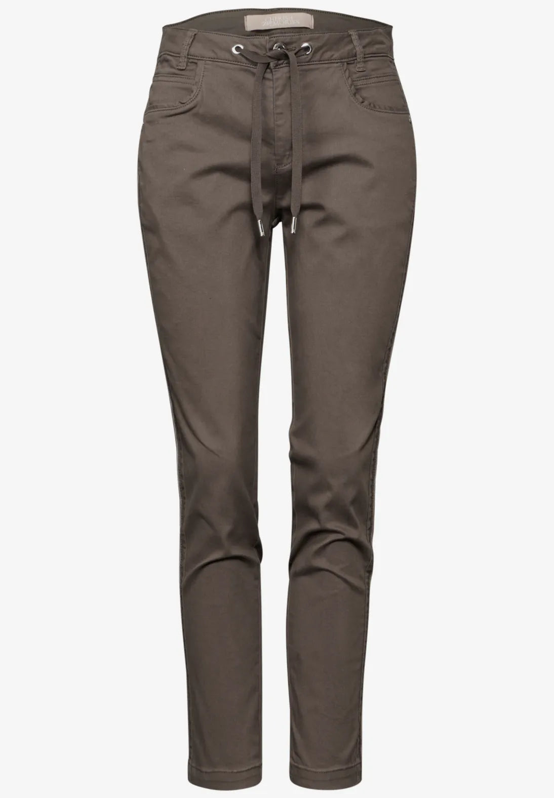 STREET ONE PANTALONES VAQUEROS CON DETALLE DE CINTA PIERNA ESTRECHA