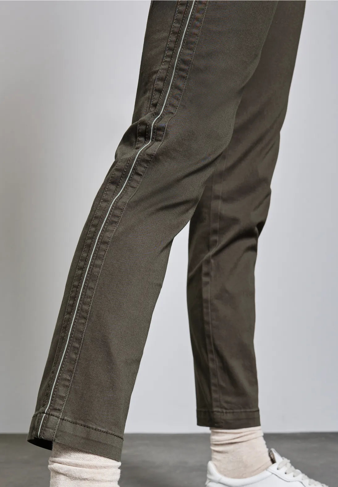 STREET ONE PANTALONES VAQUEROS CON DETALLE DE CINTA PIERNA ESTRECHA