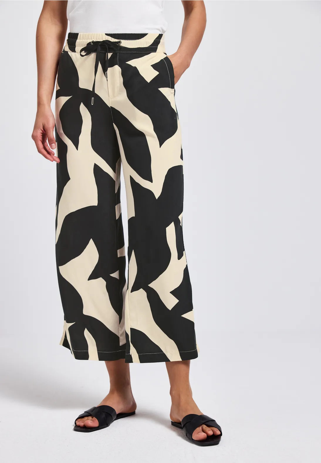 STREET ONE PANTALON PIERNA ANCHA ESTAMPADO