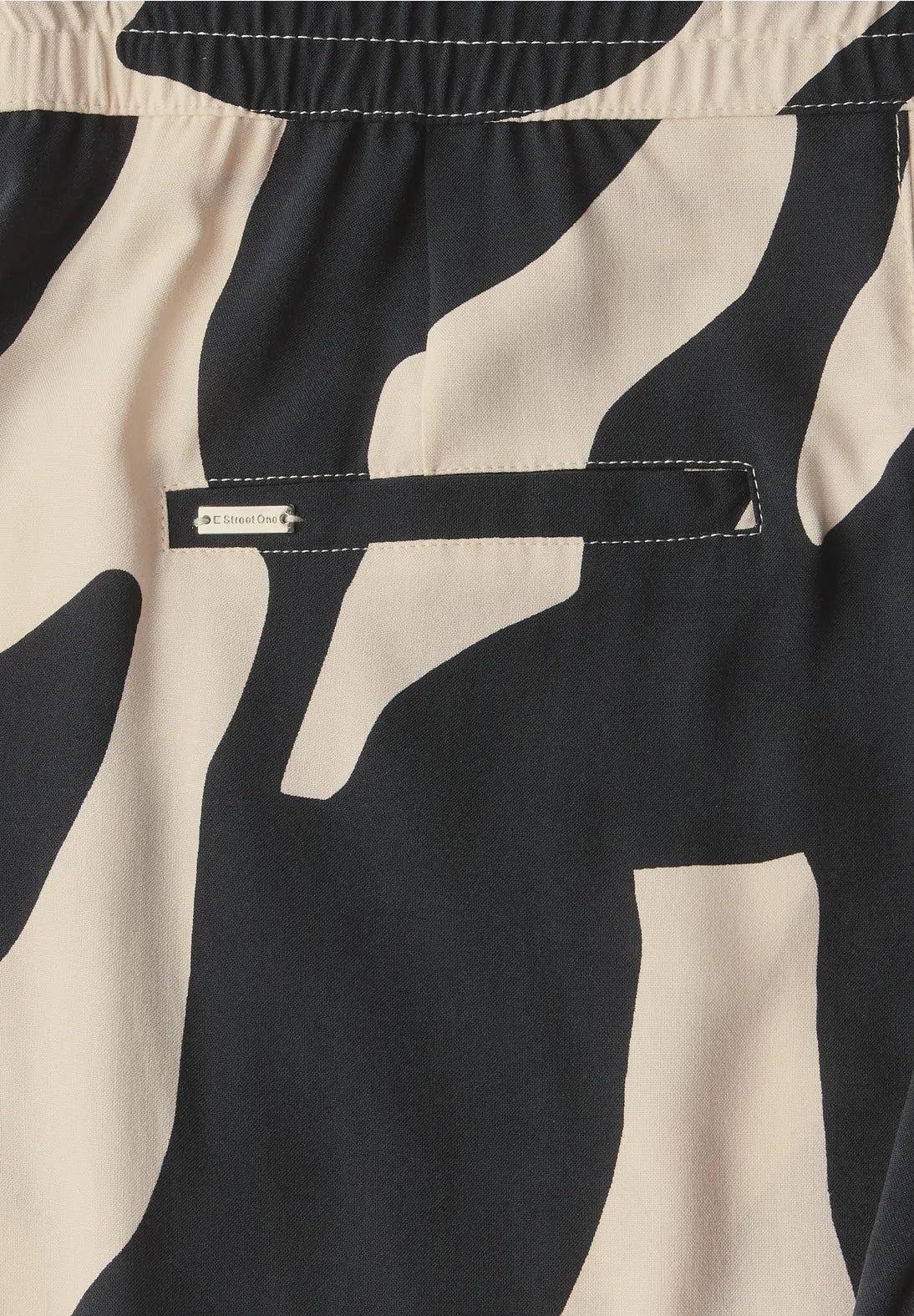 STREET ONE PANTALON PIERNA ANCHA ESTAMPADO