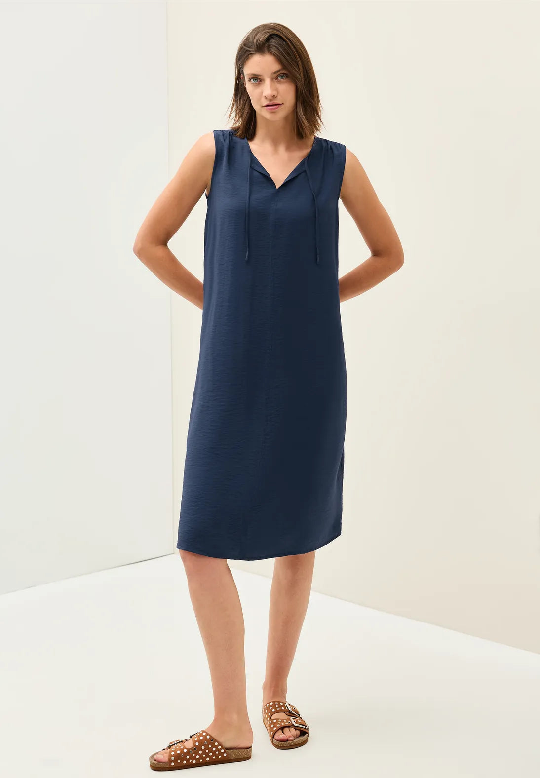 CECIL VESTIDO ELEGANTE ESCOTE ABIERTO