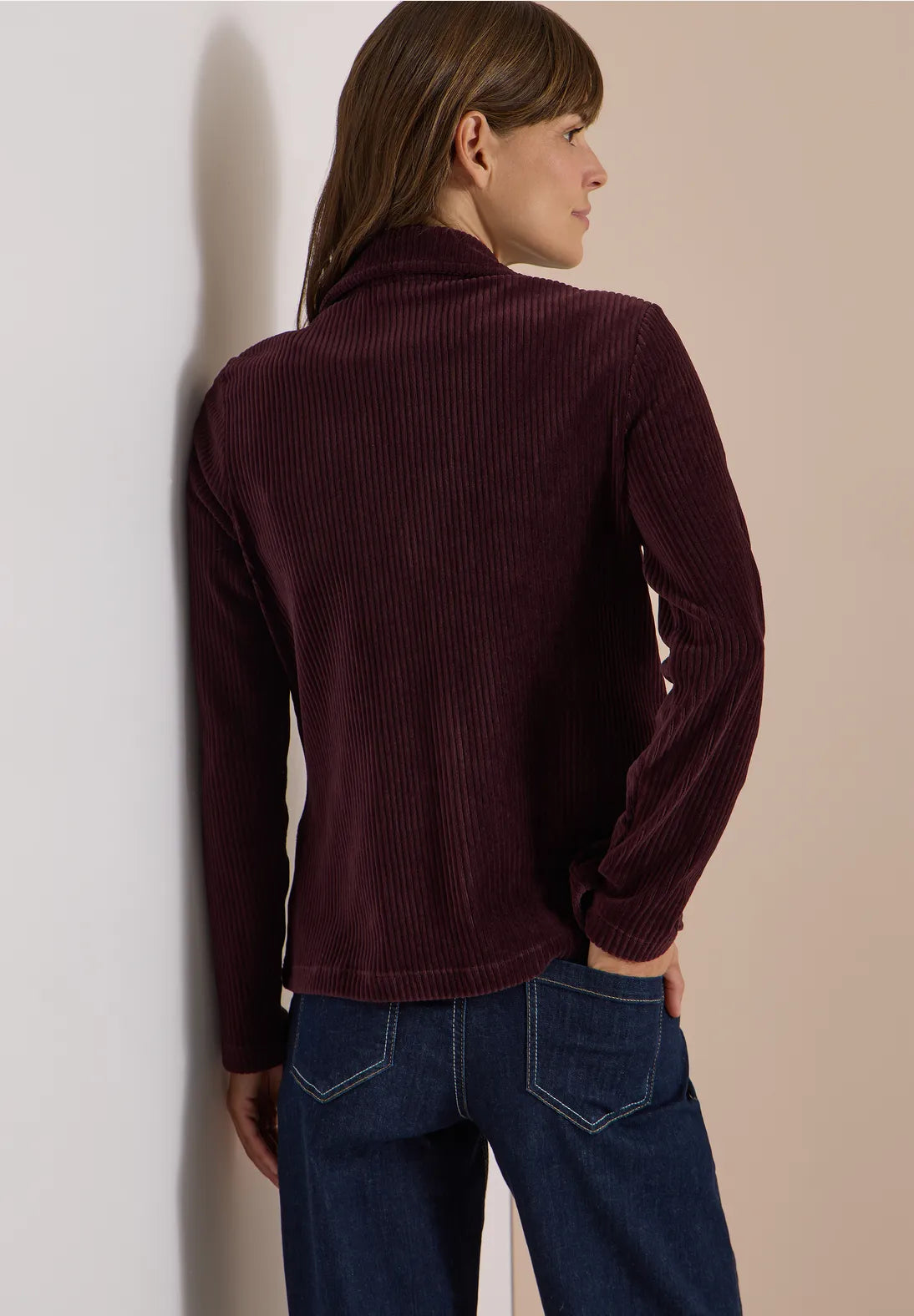 BLAZER DE ALGODON ELASTICA CECIL