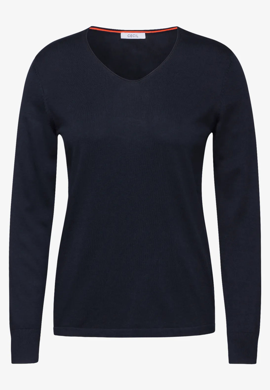 JERSEY DE PUNTO CUELLO EN "V"