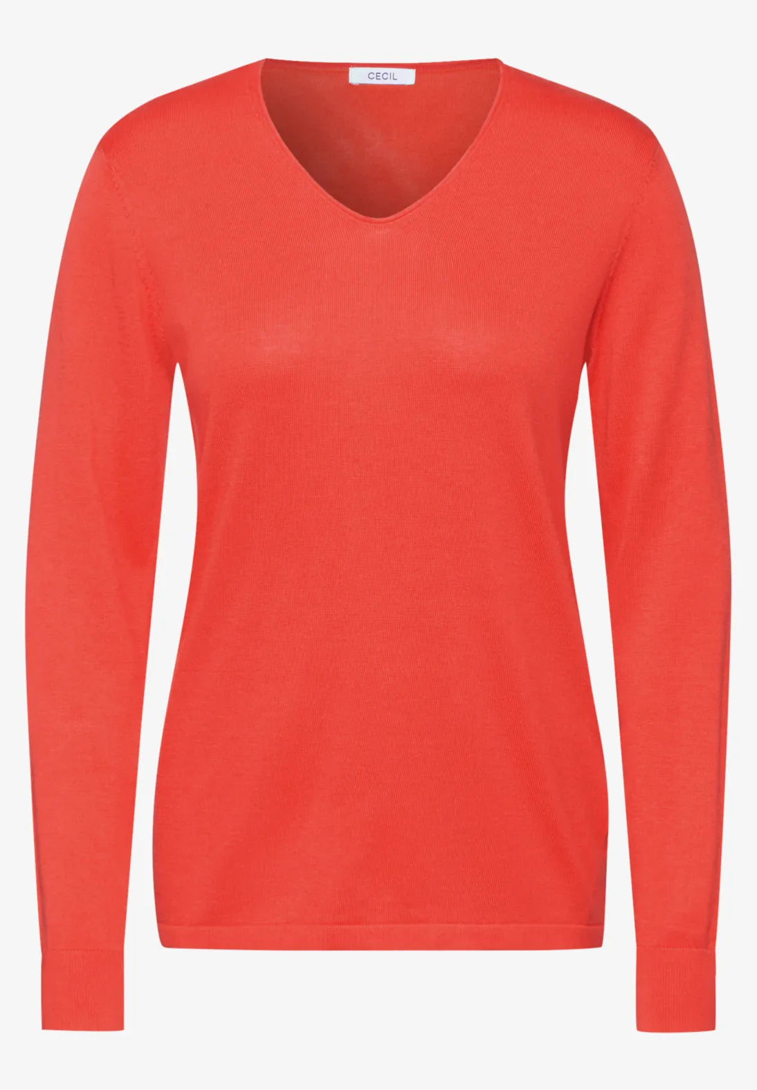 JERSEY DE PUNTO CUELLO EN "V"