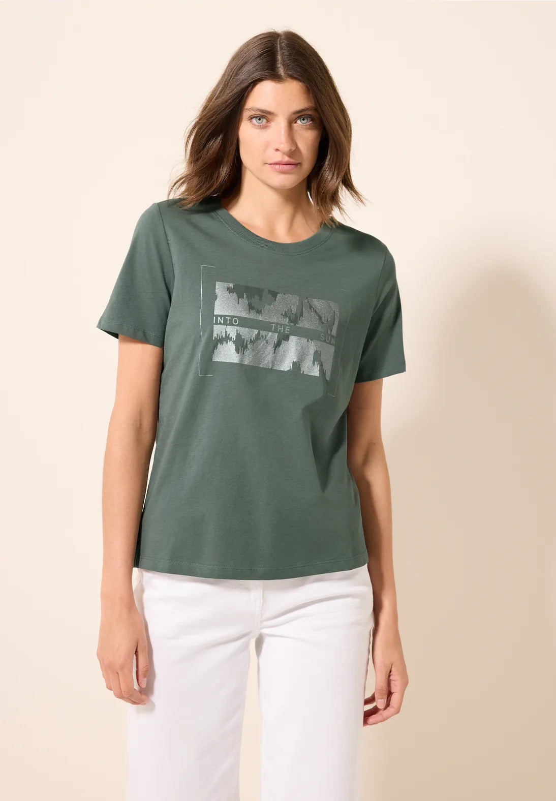 CECIL CAMISETA ESTAMPADA CUELLO REDONDO