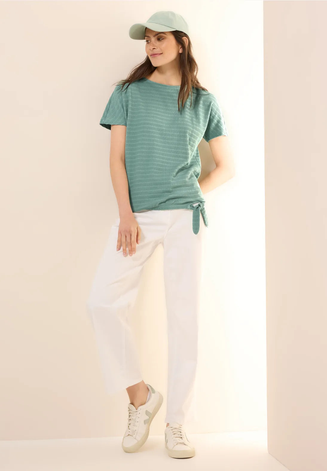 CECIL CAMISETA RAYAS DETALLE NUDO