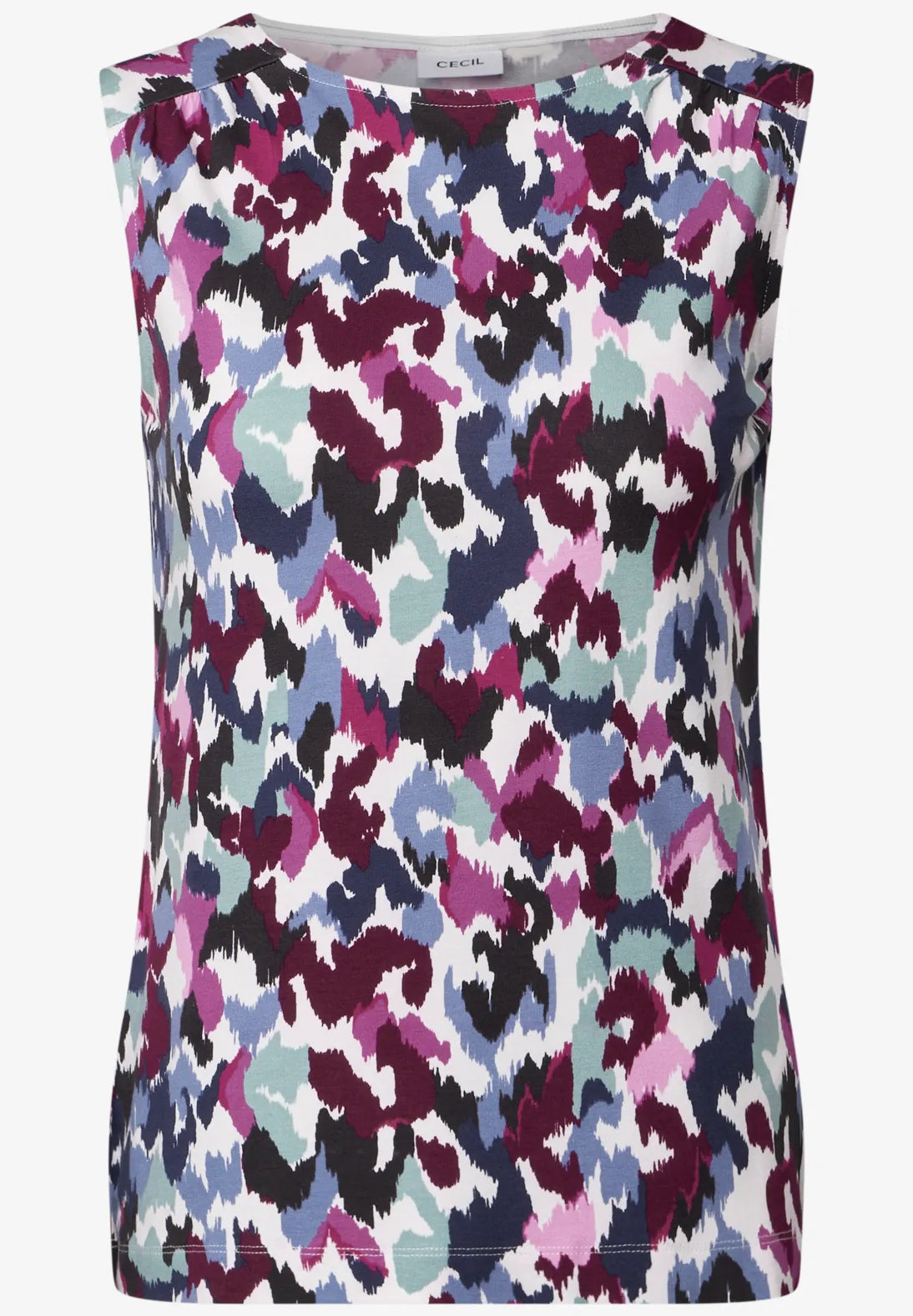 STREET ONE TOP ESTAMPADO SIN MANGAS