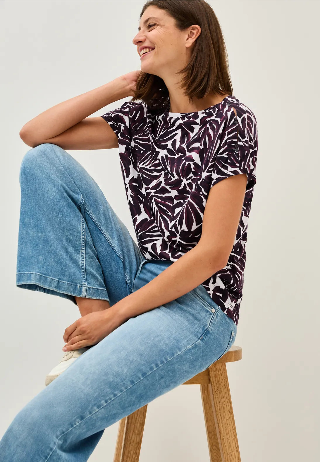 CECIL CAMISETA ESTAMPADO GRAFICO MANGA CORTA