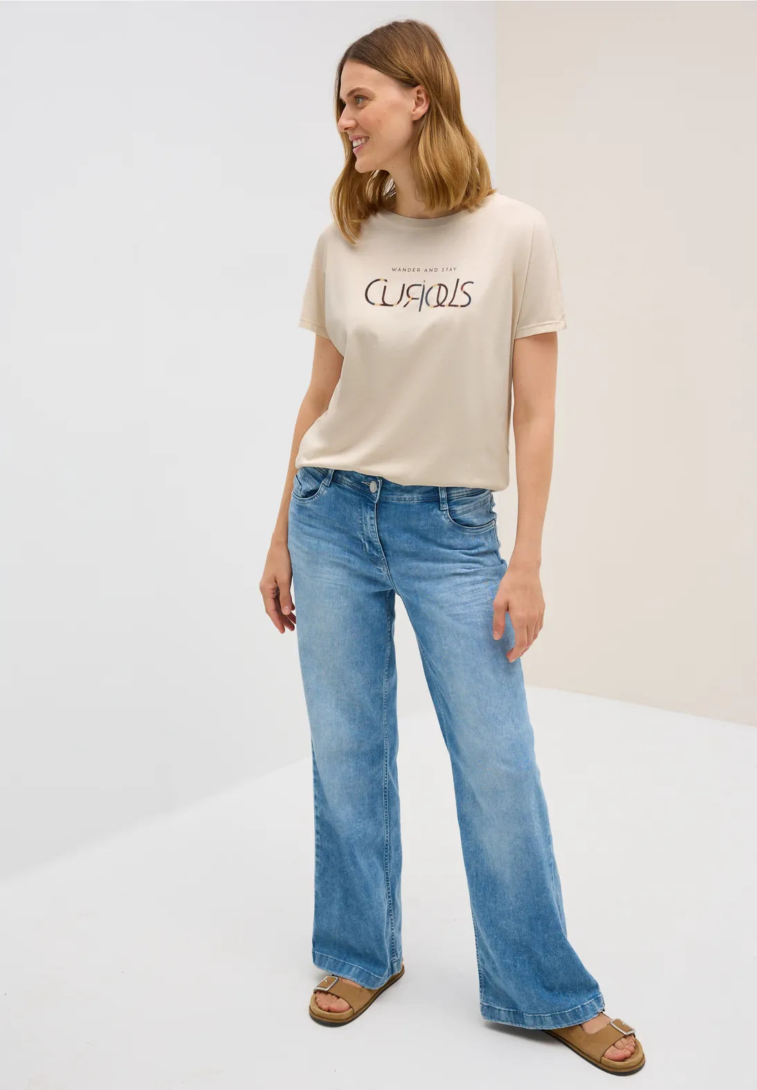 CECIL CAMISETA MANGA CORTA CON PRINT GRAFICO
