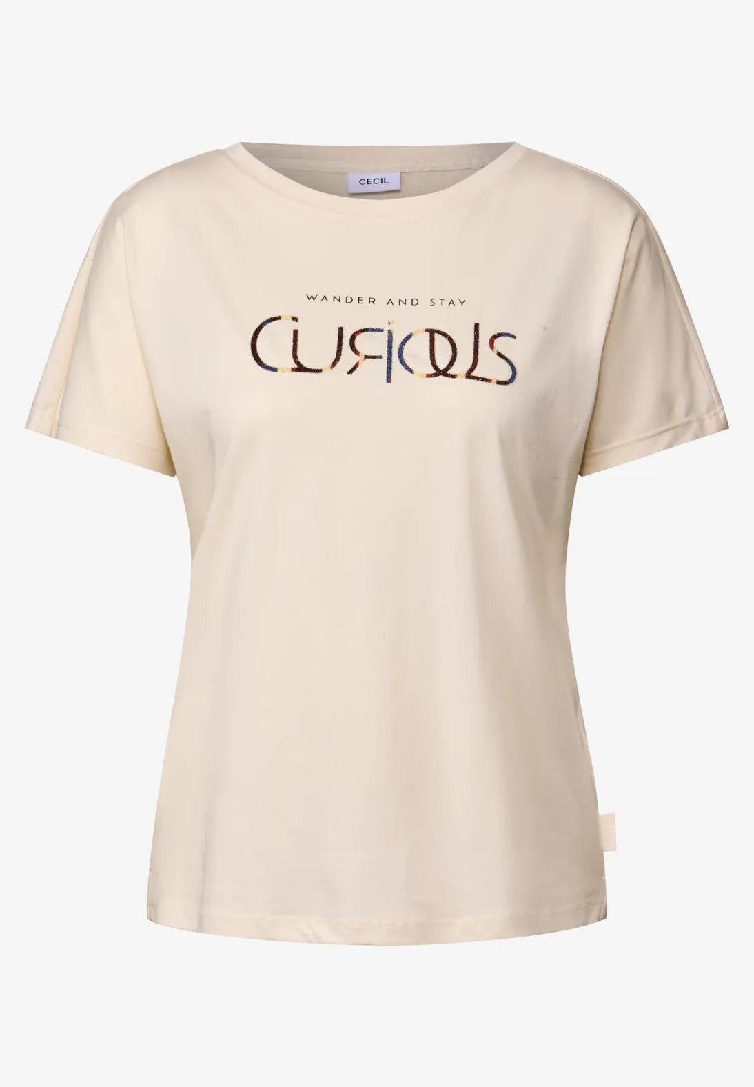 CECIL CAMISETA MANGA CORTA CON PRINT GRAFICO