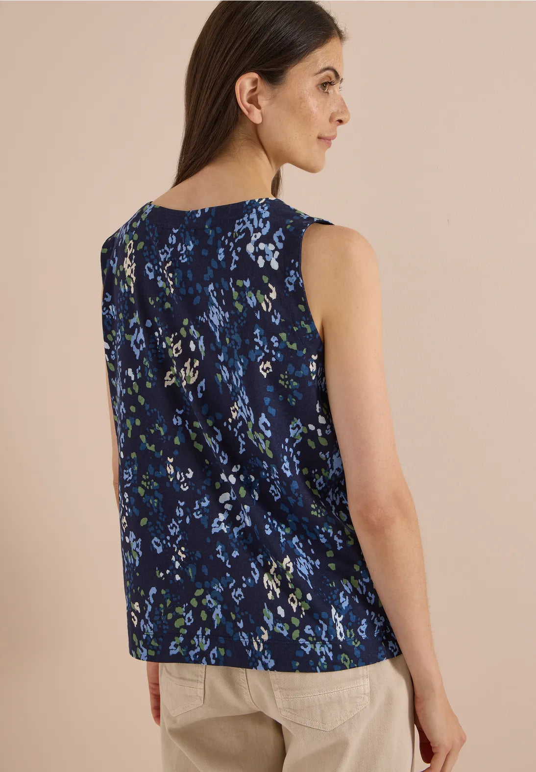 TOP DE TIRANTES ESTAMPADO CECIL