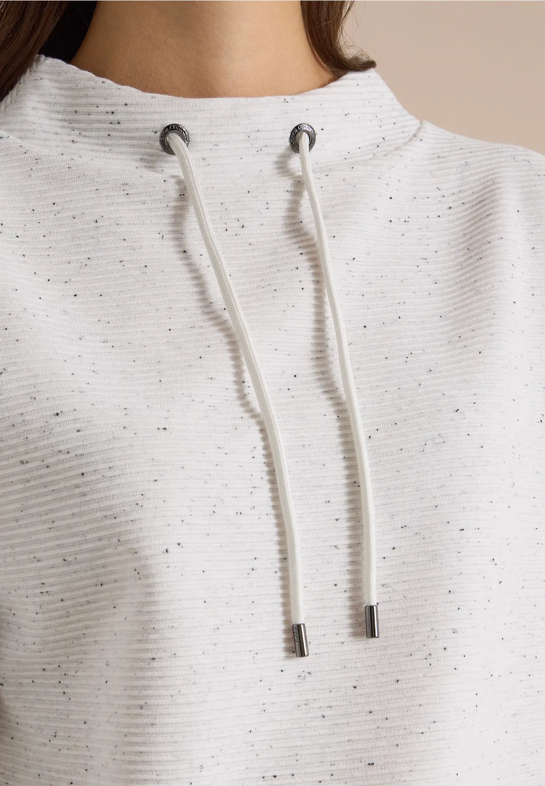 SUDADERA ASPECTO JASPEADO ESTILO DEPORTIVO CECIL