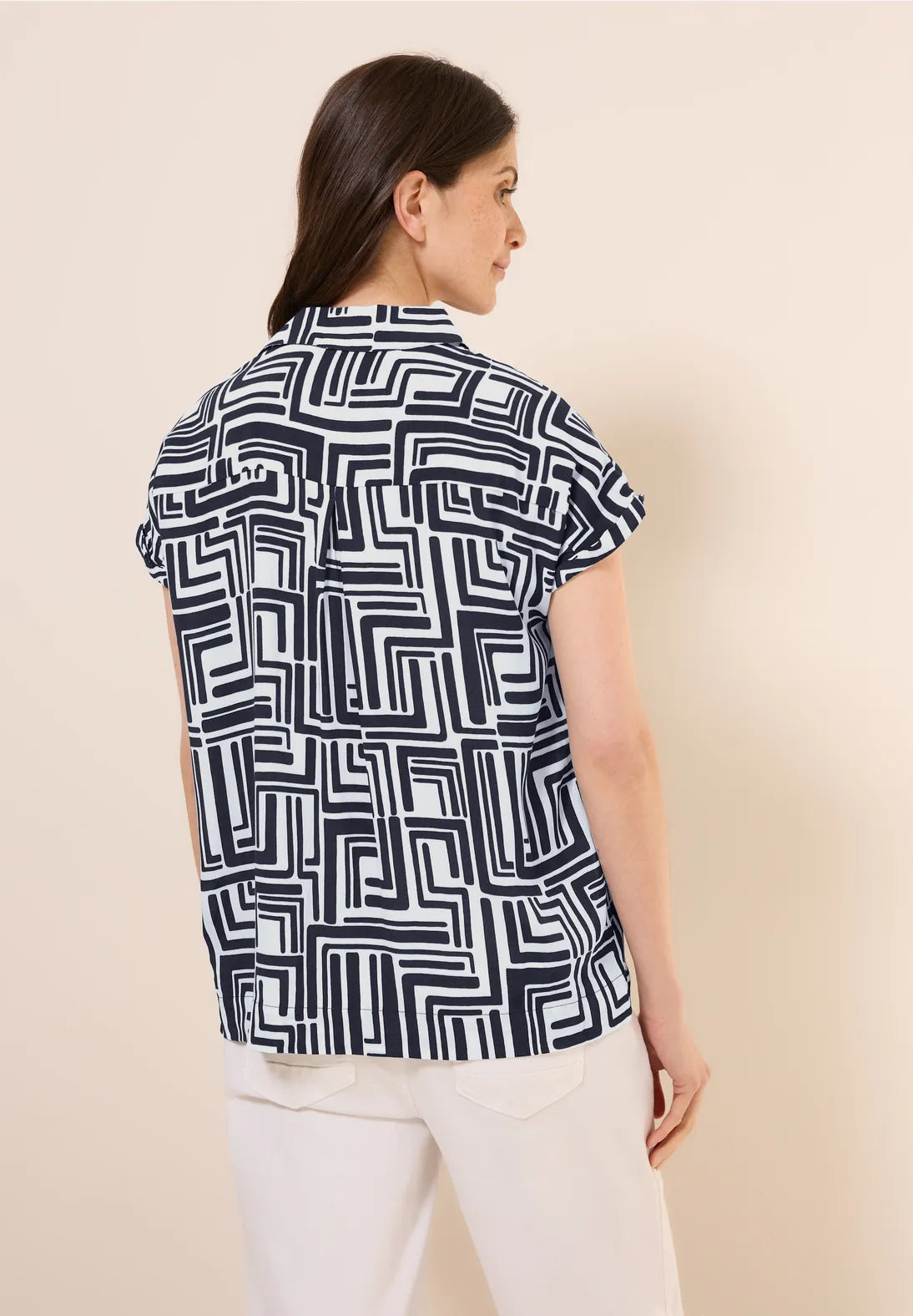 CECIL BLUSA SIN MANGAS ESTAMPADA