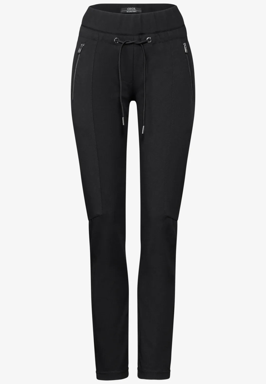 PANTALONES DE CORTE INFORMAL CON BOLSILLOS LATERALES