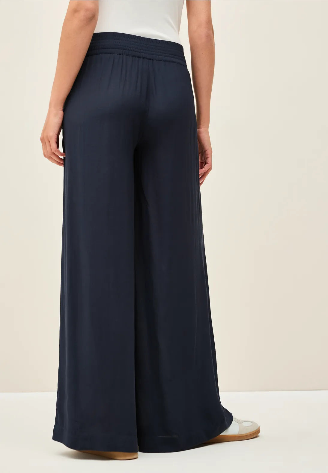 CECIL PANTALON PIERNA ANCHA CINTURA ELASTICA
