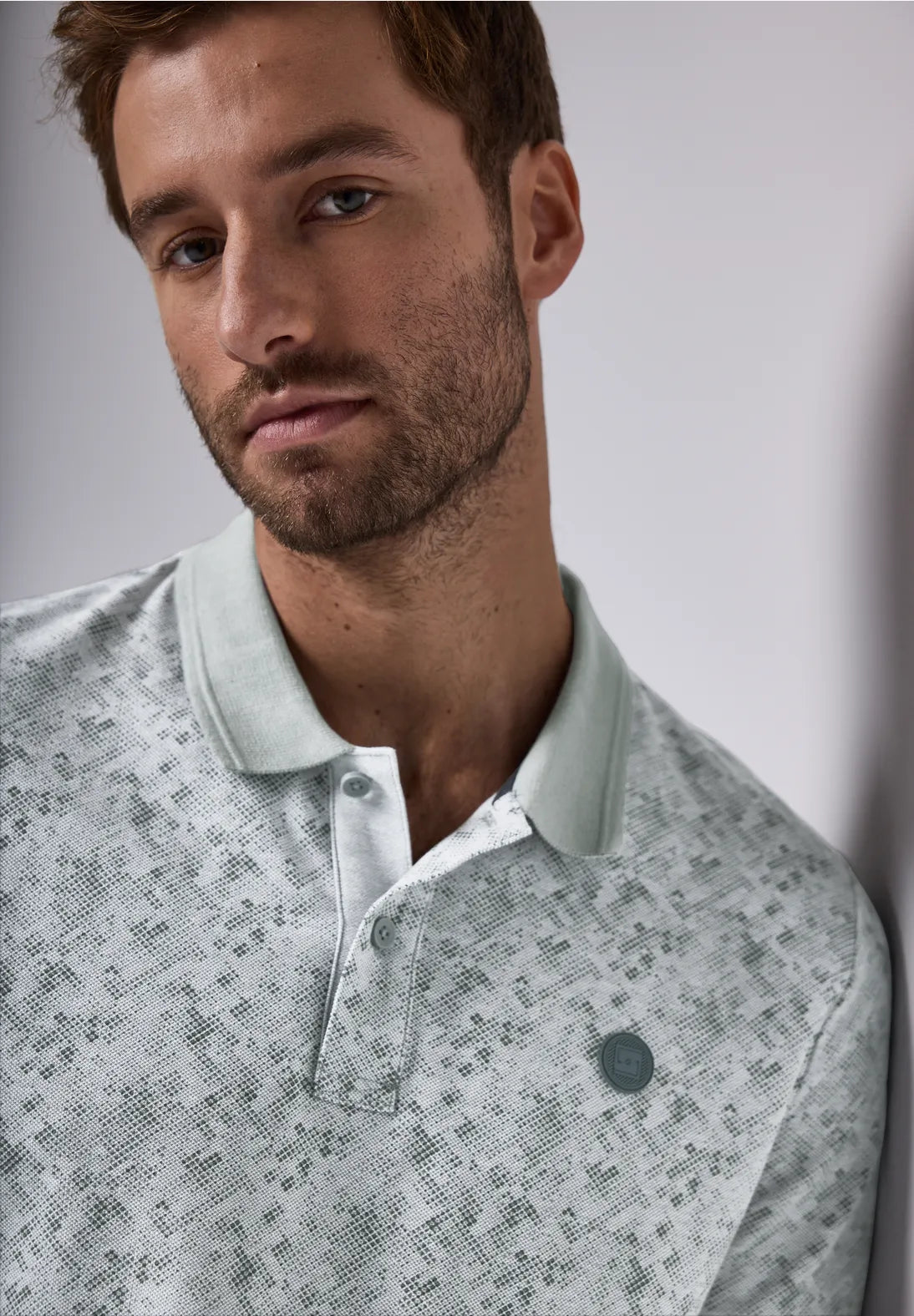 STREET ONE POLO PUNTO OXFORD ESTAMPADO
