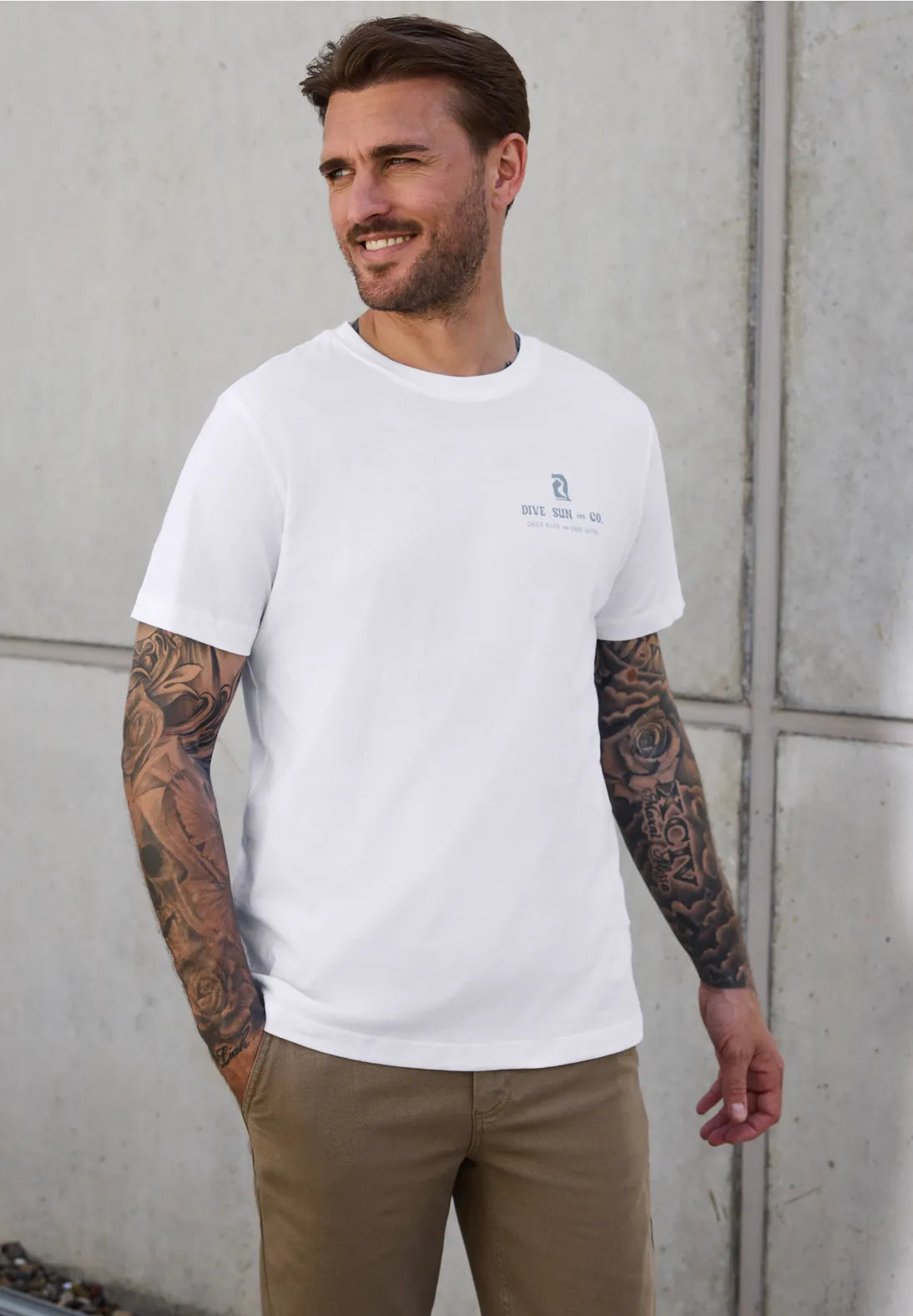 STREET ONE MEN CAMISETA PRINT EN ESPALDA