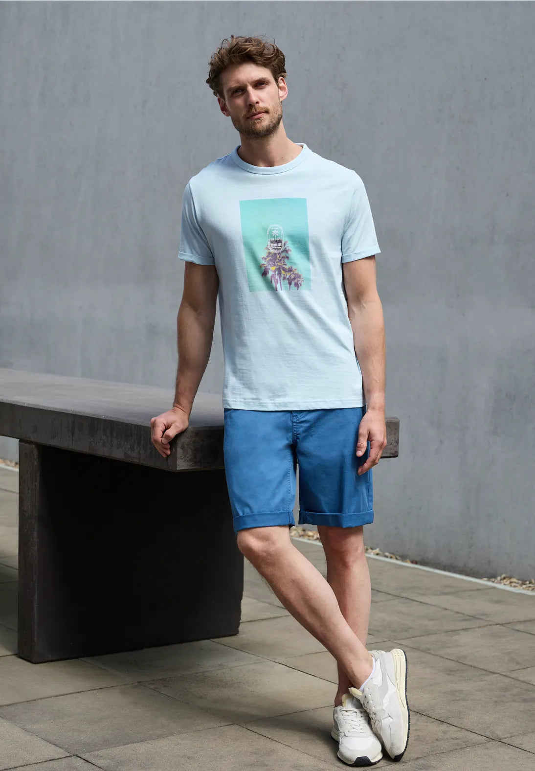STREET ONE MEN CAMISETA CON ESTAMPADO GRAFICO
