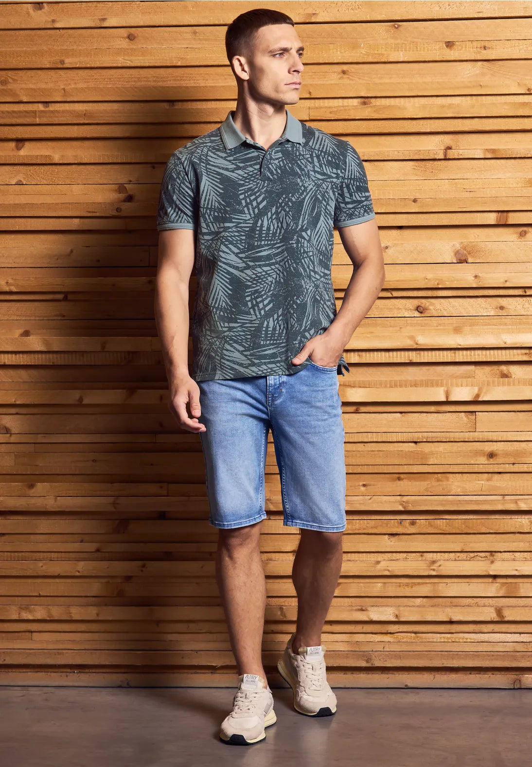 STREET ONE MEN POLO ESTAMPADO